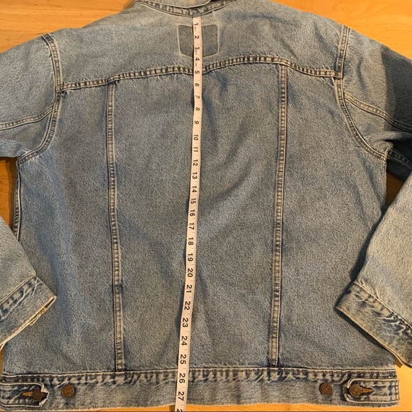 Levis XL USA 90s Trucker Jacket Faded 70507-0389 - Picture 13 of 15